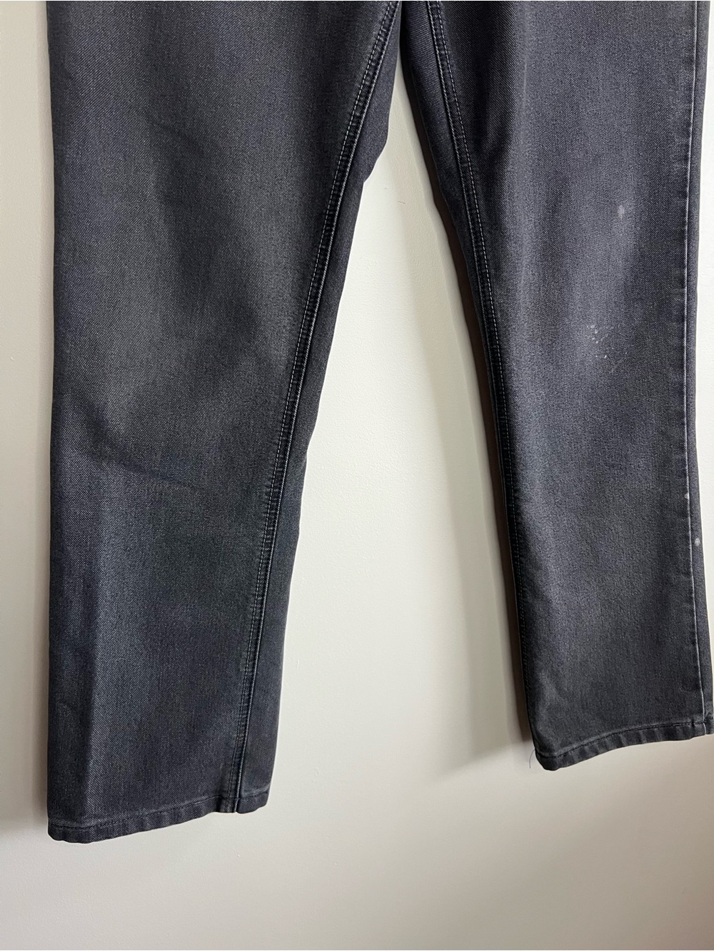 Black Bull Men’s Black Straight Leg Jeans Denim 34x28 Classic Casual Pants - Picture 3 of 8